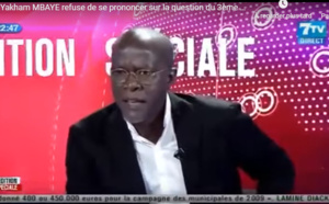VIDEO - Yakham Mbaye refuse de se prononcer sur la question du 3e mandat: "Je n'ai aucune conviction à.."