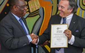 Allemagne: Macky Sall fait Sénateur Honoris Causa