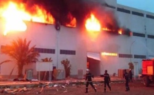 Urgent: Violent incendie au Technopole de Pikine
