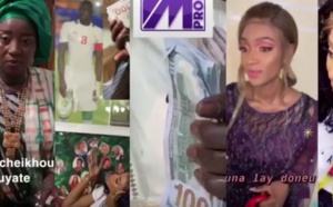 VIDEO - "Yéébi": Mouna Seck, la "Niarel" de Cheikhou Kouyaté couvre sa belle-mère de cadeaux