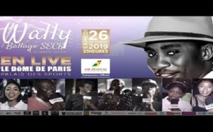🅾️ EN DIRECT 🅾️ - Concert du 26 Octobre 2019 de WALLY SECK au DOME DE PARIS 