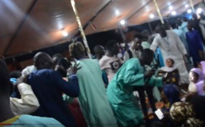 VIDEO - Ambiance "doukatt" desTthiantacounes chez Serigne Saliou Thioune avec une foule immense