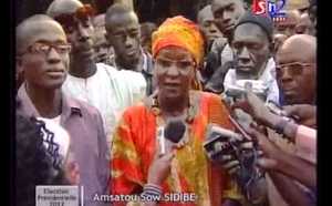 Présidentielle 2012 - Temps d'antenne d'Amsatou Sow Sidibé du mardi 21 février 2012