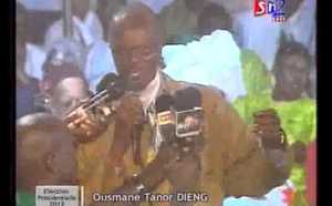 Présidentielle 2012 - Temps d'antenne d'Ousmane Tanor DIeng du mardi 21 février 2012
