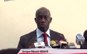 Exclusivité Vidéo : Le point de presse de Serigne Mbacké Ndiaye