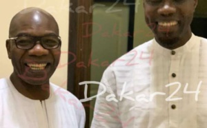 Ousmane Sonko rend visite à Serigne Saliou Thioune, guide des "thiantacounes"