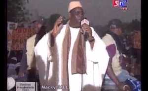 Présidentielle 2012 - Temps d'antenne de Macky Sall du mercredi 22 février 2012