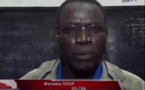 Conférence de Presse de Mamadou Diouf SG CSA