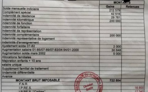 Impôts des députés : En réponse à Decroix, Sonko publie son bulletin de salaire