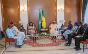 Edification du mémorial de Goree Almadies – Le Président Macky Sall reçoit Rosa Whitaker, présidente de Witheker Group