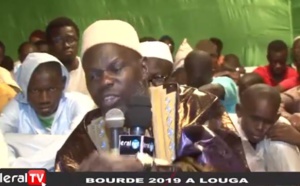 VIDEO/LOUGA - 5EME JOUR DE BOURDE PRÉSENTÉE PAR SERIGNE MOUSTAPHA DIA IMAM GRAND MOSQUEE DE LOUGA