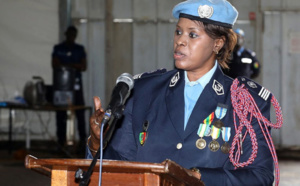 Seynabou Diouf lauréate du prix de la policière des Nations-Unies