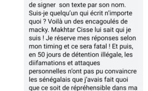 «JE L’AI CORROMPU… »  «Ino» Gaye, un corrupteur qui s’assume