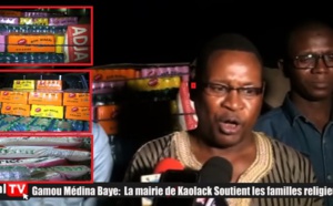 VIDEO / GAMOU 2019 à MEDINA BAYE - La mairie de Kaolack soutient les familles religieuses