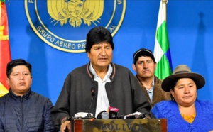Le président bolivien Evo Morales annonce sa démission