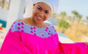 Admirez les dernières photos de Marichou, rayonnante en sagnsé sénégalaise