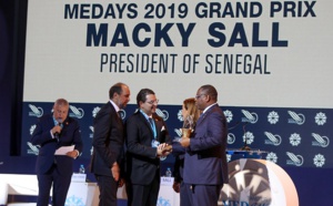 Distinction: le Président Macky Sall a reçu le prix MEDays 2019 au Maroc