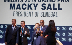 Le Président Macky Sall recevant le Grand Prix Medays: "Si l’Afrique recevait son dû par des échanges plus équitables, on ne parlerait plus d’aide publique au développement !"