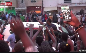 VIDEO - Du jamais vu ! Modou Lô crée un embouteillage à Keur Massar