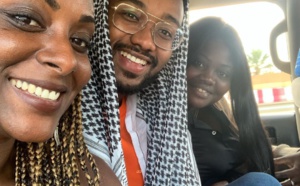 PHOTOS - Elzo Jamdong en toute complicité avec KALIMA GADJI et Mamico Coco à la découverte de Dubaï