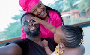 PHOTOS - Le couple Maabo en toute complicité avec leur fille