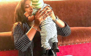 PHOTOS – Khadia Sy, l’épouse de Pape Sidy Fall au top de sa forme après l’accouchement