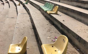 Photos: Regardez l'état de délabrement du stade Léopold Senghor