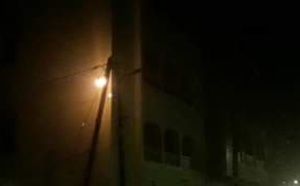 un poteau électrique prend feu aux HLM Grand Médine