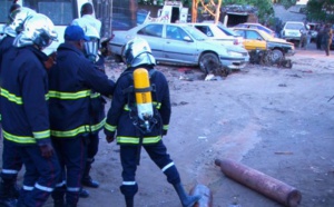 VIDEO-Thiès:  l'explosion d'une bouteille  de gaz fait plusieurs  blessés
