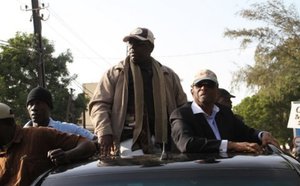 Macky Sall accueilli en héros à Fatick