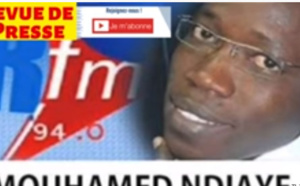 Revue de Presse Rfm du Lundi 02 Decembre 2019 Par Mamadou Mouhamed Ndiaye