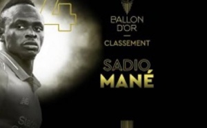 Ballon D’Or : Sadio Mané 4ème au classement final