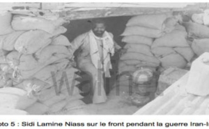 Photo inédite : Sidy Lamine Niasse sur la ligne de front pendant la guerre Iran-Irak