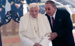 Le pape Benoît XVI en visite à La Havane