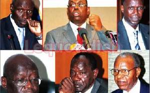 Macky Sall accueilli par les cinq juges du conseil constitutionnel