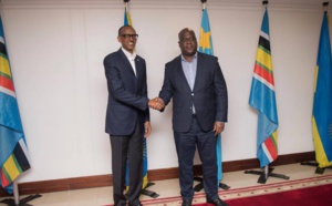 Une photo de Félix Tshisekedi et Paul Kagame fait polémique en RDC