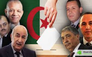 Présidentielle en Algérie: cinq candidats pour une élection contestée