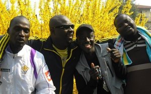 Tann Bombe, Per Bu Xar, Serigne Ngagne et Amdy Mignon s’éclatent en Italie