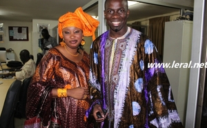 En très bonne compagnie l'artiste Djibi Dramé toujours fidèle à ces "thioup"