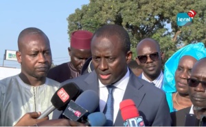 VIDEO - PAD: Visite de fin de chantier du parking des camions par le Ministre Alioune Ndoye et le Directeur du Port Aboubacar Sadikh Bèye