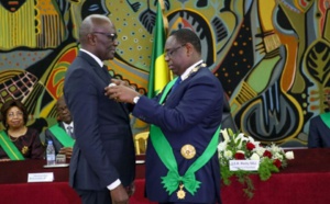 Photos: l'homme d'affaires Babacar Ngom élevé au rang de Grand Officier de l'Ordre National du Lion