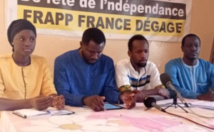  Frapp France Dégage annonce une plainte contre Kallé Wade