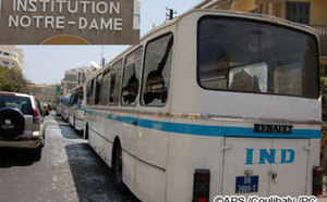 Des bus de Notre-Dame saccagés par des lycéens en grève