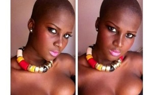 Miss Sénégal-Espagne en mode crâne rasé