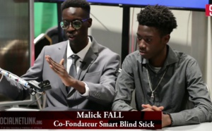 Innovation: Deux lycéens sénégalais inventent une canne intelligente pour les personnes non-voyantes… 