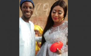 Les images du baptême du fils de Alassane Guèye et Ndèye Ndiaye de la série "Mbettel"