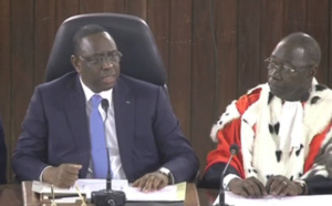 Lutte contre le terrorisme: Macky Sall annonce un projet de loi sur la Sécurité intérieure