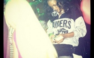 Une virée strip-tease pour Rihanna