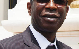Youssou Ndour au village de la Biennale, dimanche