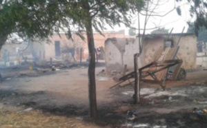 Louga : Un incendie ravage des cases à Ngar Peul